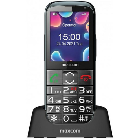 Telefon dla Seniora Maxcom Comfort MM724BB / czarny