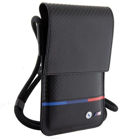 Bag BMW Carbon Tricolor Line (BMOWBPUCARTCBK) black