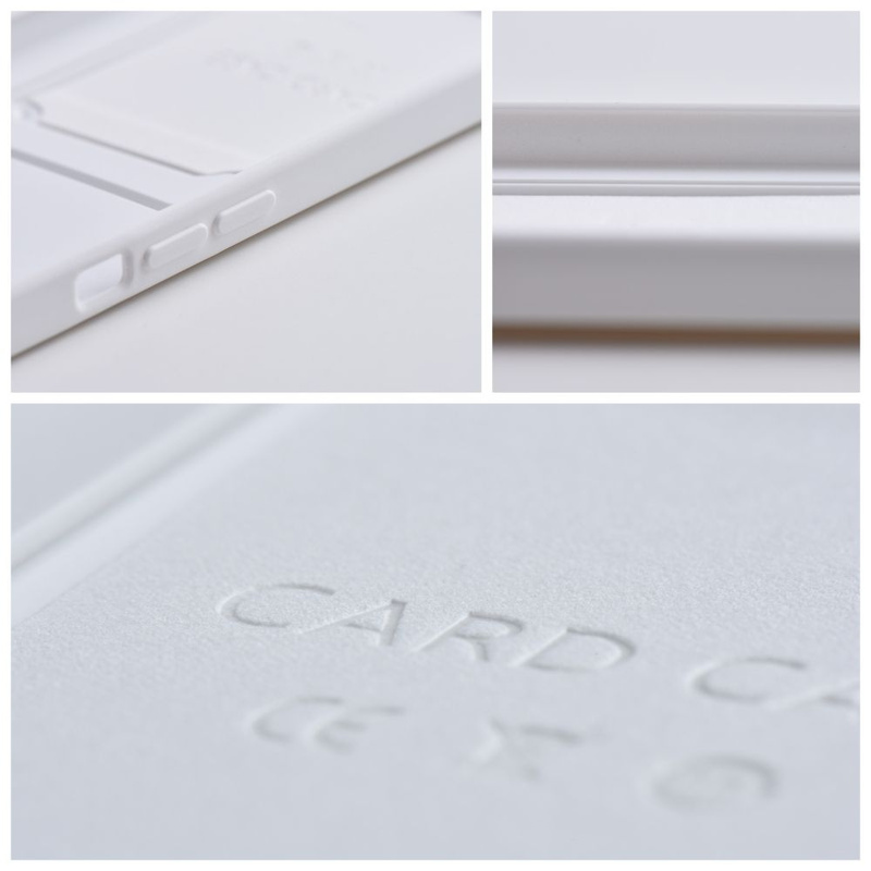 Futerał CARD CASE do IPHONE 7 / 8 / SE 2020 / SE 2022 biały