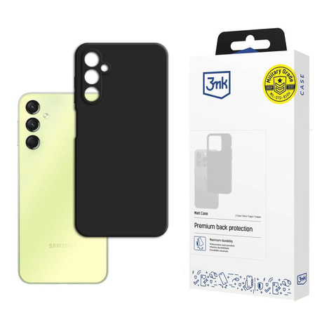 Samsung Galaxy A25 5G - 3mk Matt Hülle schwarz