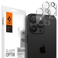 Spigen Optik.tR Kameraschutz für iPhone 14 Pro / Pro Max / 15 Pro / Pro Max - transparent 2 Stk.