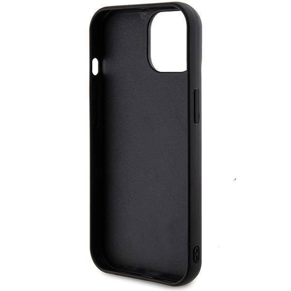 Guess nakładka do iPhone 14 6,1&quot; GUHCP14SPSFDGSK HC SEQUIN SCRIPT METAL czarna