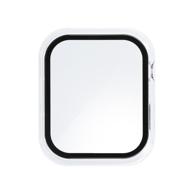 Futerał ochronny ze szkłem Bestsuit Flexible do Apple Watch series 7/8/9-45mm - transparentny