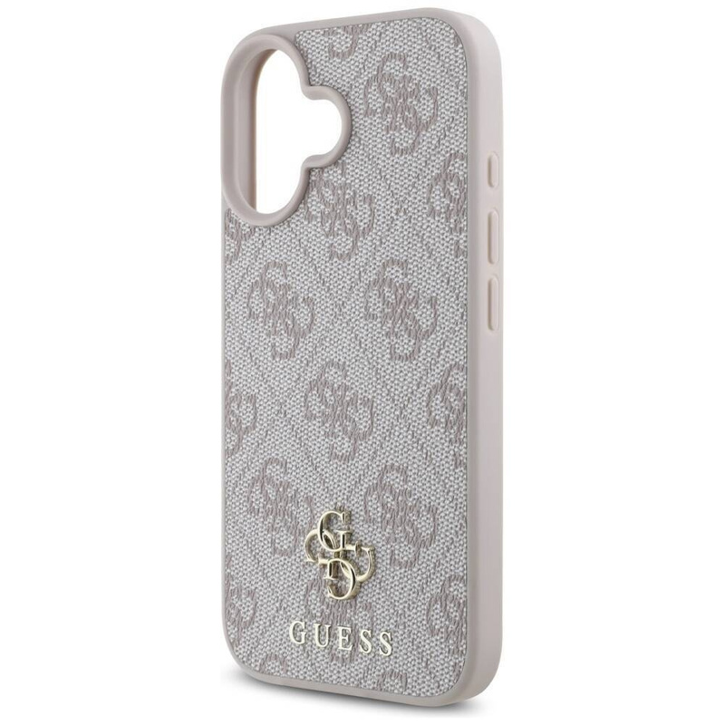 Case IPHONE 16 Guess HC PU 4G Small 4G & Classic pink
