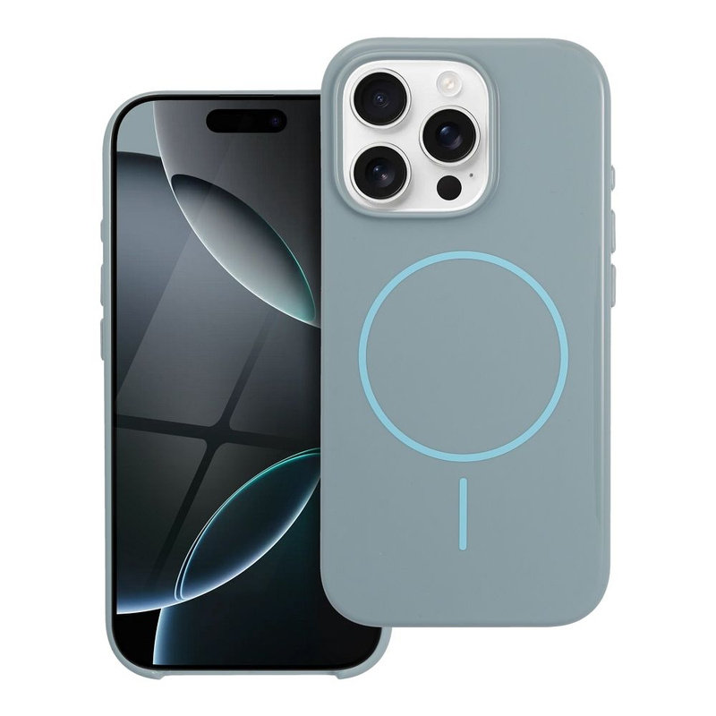 Glossy Mag Cover kompatybilny z MagSafe pasuje do IPHONE 17 PRO MAX miętowy