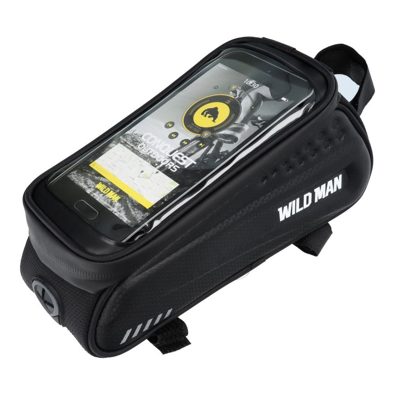 Uchwyt rowerowy / torba z pokrowcem na ramę na zamek WILDMAN ES3 1L 4" - 7"