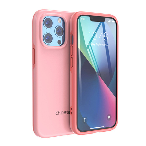 Choetech MFM Anti-drop case etui do iPhone 13 Pro Max różowy (PC0114-MFM-PK)