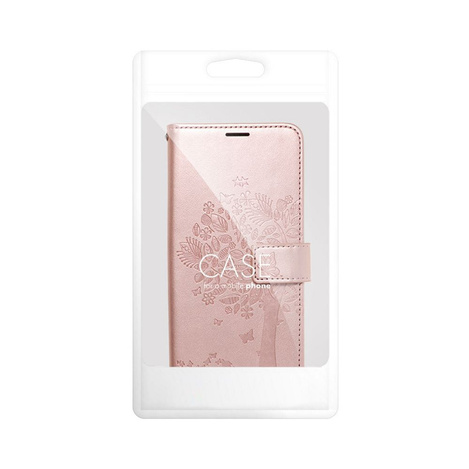 Kabura MEZZO Book do SAMSUNG A36 5G drzewo złoty róż
