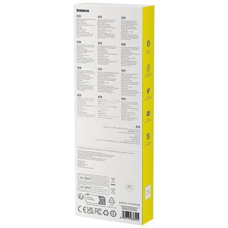 BASEUS rysik do telefonu pojemnościowy Stylus Writing 2 Lite LED (wersja aktywna) 130 mAh biały P80015802213-02/BS-PS025