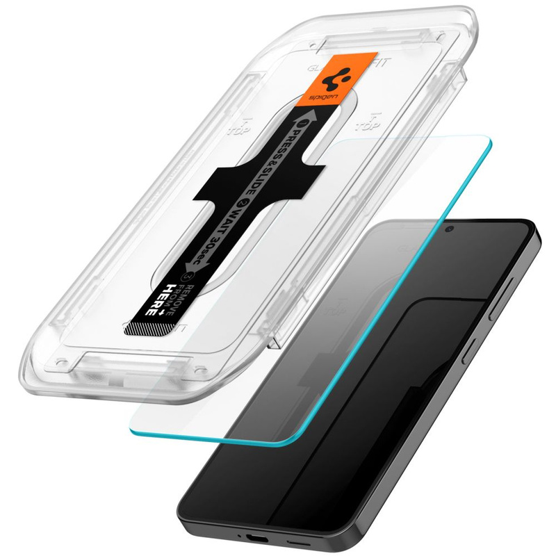 Spigen Glas.tR EZ Fit gehärtetes Glas für Samsung Galaxy S24+ - 2 Stk.