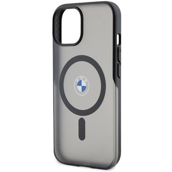 Oryginalne Etui APPLE IPHONE 15 PLUS BMW Hardcase IML Signature MagSafe (BMHMP15MDSLK) czarne