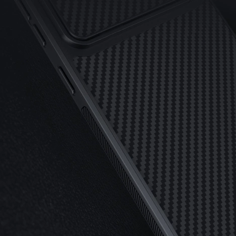 Nillkin Synthetic Fiber S Case for Samsung Galaxy S23, camera cover, black