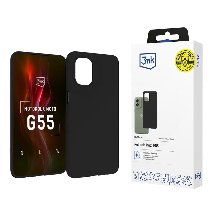 Motorola Moto G55 5G - 3mk Matt Case