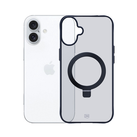3MK Smoke Case iPhone 16 Plus Magsafe & Stand