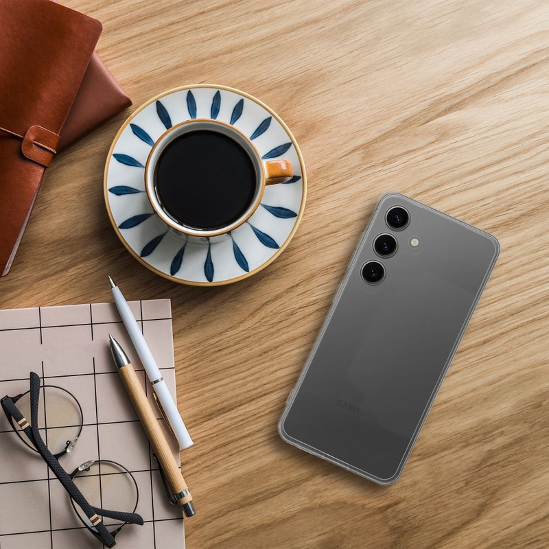 Futerał CLEAR CASE 1,5 mm do SAMSUNG S25 Plus transparentny