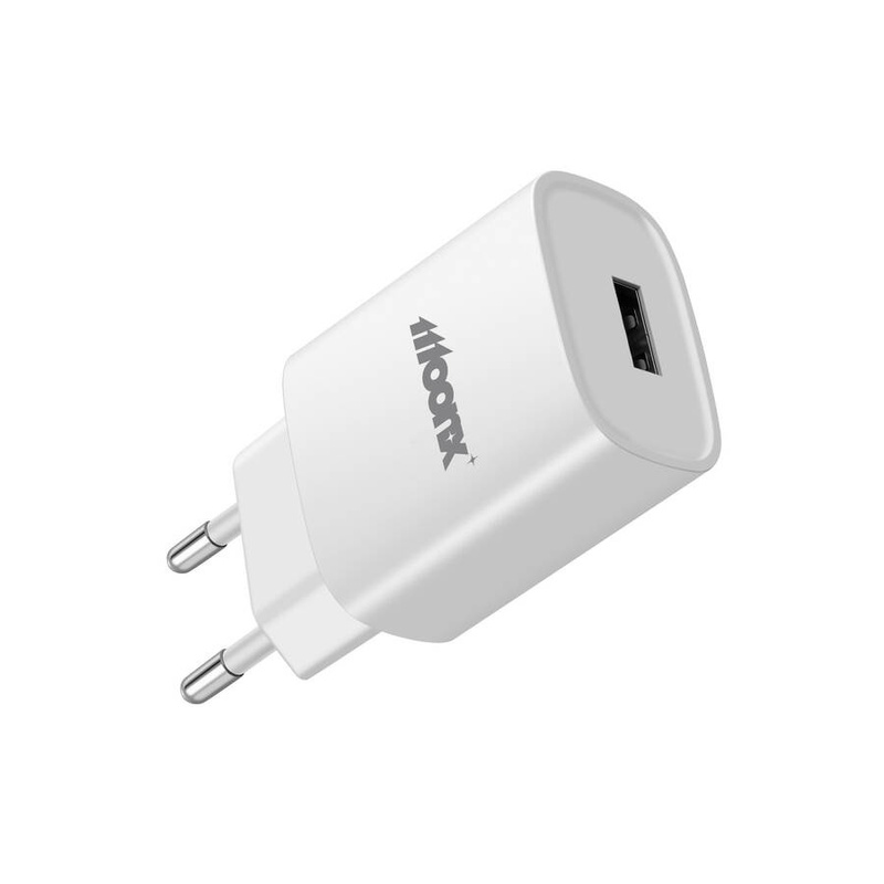 MOONX MC01 network charger, USB, 10.5W, 2.1A + Lightning cable white