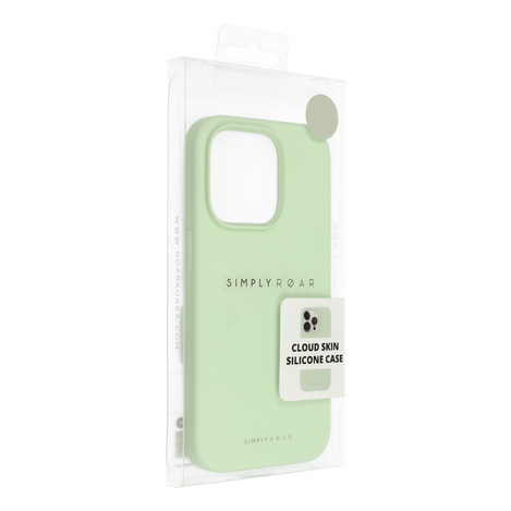 Futerał Roar Cloud-Skin - do iPhone 14 Plus Jasnozielony