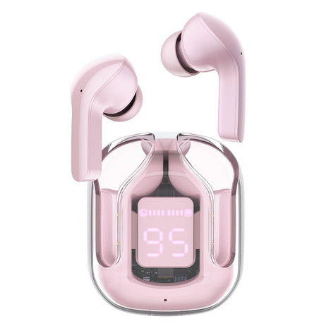 Acefast In -Ear-Funkkopfhörer TWS Bluetooth Pink (T6 Pink Lotus)