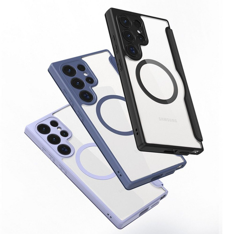 DUX DUCIS Skin X Pro - futerał z klapką kompatybilny z MagSafe do Samsung S24 czarny