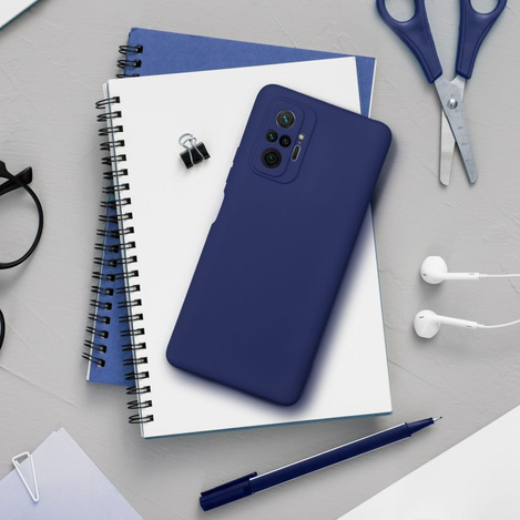 Futerał SOFT do XIAOMI Redmi Note 13 Pro 4G ciemny niebieski