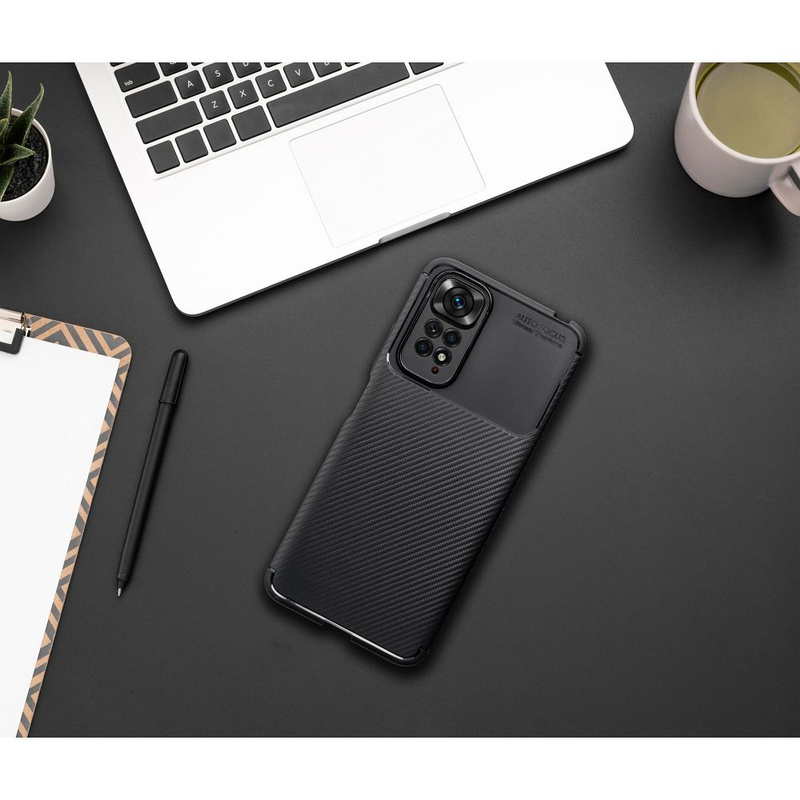 Futerał CARBON PREMIUM do XIAOMI Redmi 13C czarny