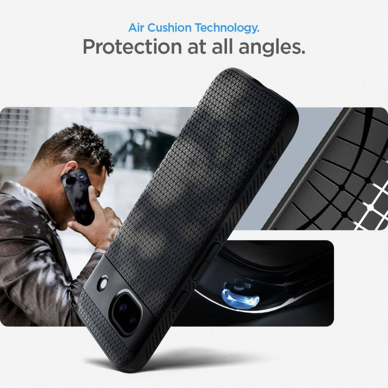 Spigen Liquid Air case for Google Pixel 8A - matte black