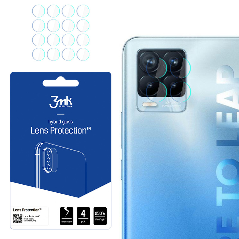 3MK Lens Protect Realme 8 Pro Ochrona na obiektyw aparatu 4szt