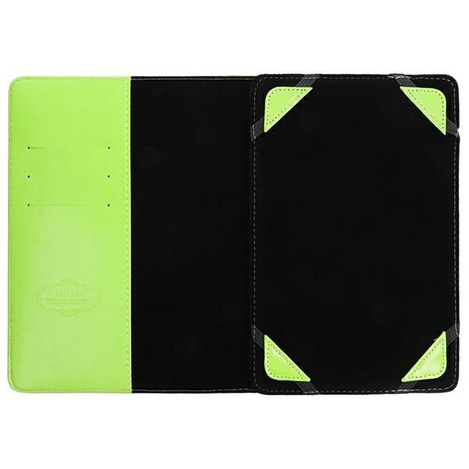 Uniwersalne etui / pokrowiec BLUN na tablet 12,4" limonka (UNT)