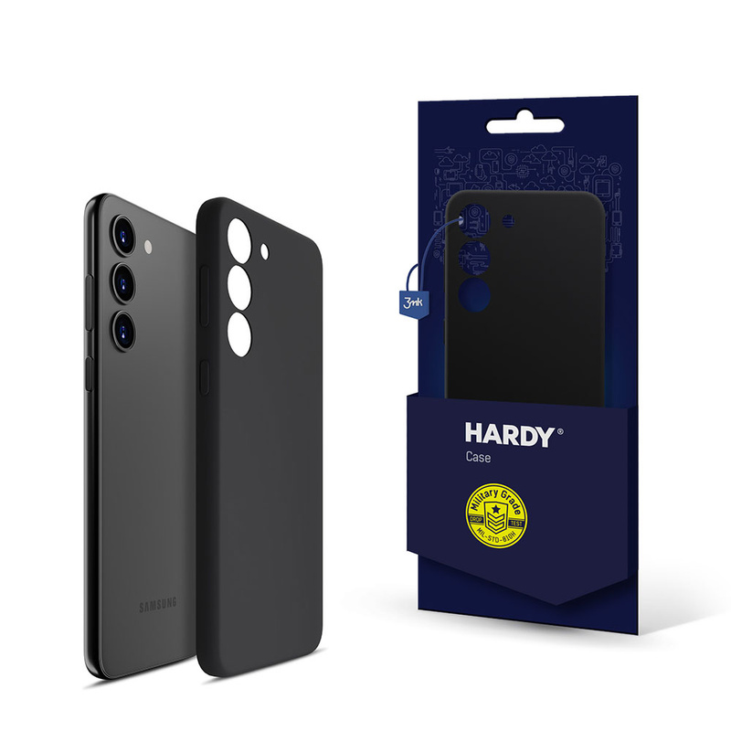 Samsung Galaxy S22 Ultra 5G - 3mk Hardy Android Silicone MagCase Black