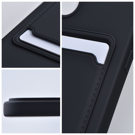 Futerał CARD CASE do SAMSUNG S21 FE czarny