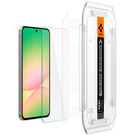 SZKŁO HARTOWANE SPIGEN GLAS.TR ”EZ FIT” 2-PACK GALAXY S24 FE CLEAR