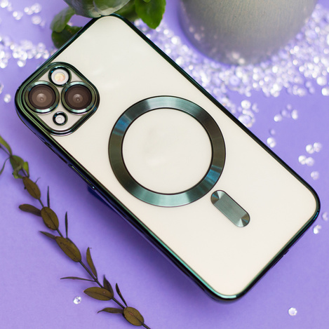 Nakładka Color Chrome Mag do iPhone 16 Pro 6,3&quot; zielona