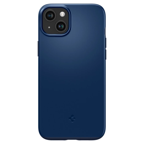 Spigen Thin Fit Hülle für iPhone 15 Plus – blau