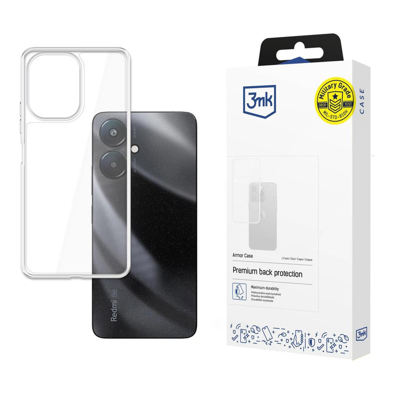 3mk Armor Case für Xiaomi Redmi 13C 5G - transparent
