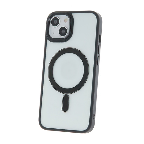 Nakładka Satin Clear Mag do iPhone 15 Pro Max 6,7" czarna