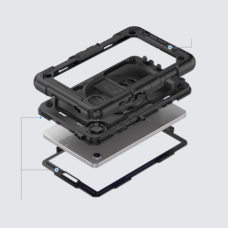 Etui SAMSUNG GALAXY TAB A9 Tech-Protect Solid360 czarne