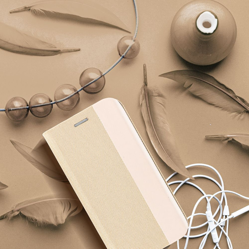 Kabura SENSITIVE Book do IPHONE 16 złoty