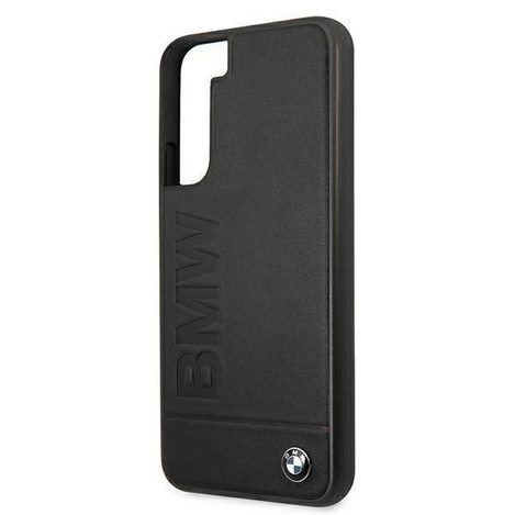 Case BMW BMHCS22MSLLBK S22 + S906 black / black hardcase Signature Logo Imprint