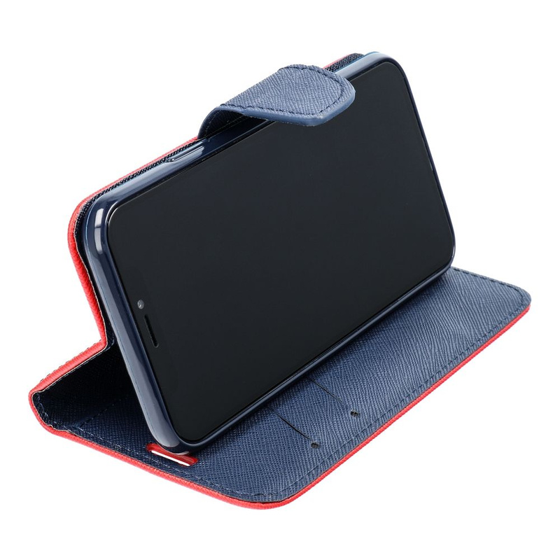 Kabura Fancy Book do IPHONE 16 PLUS czerwony / granatowy