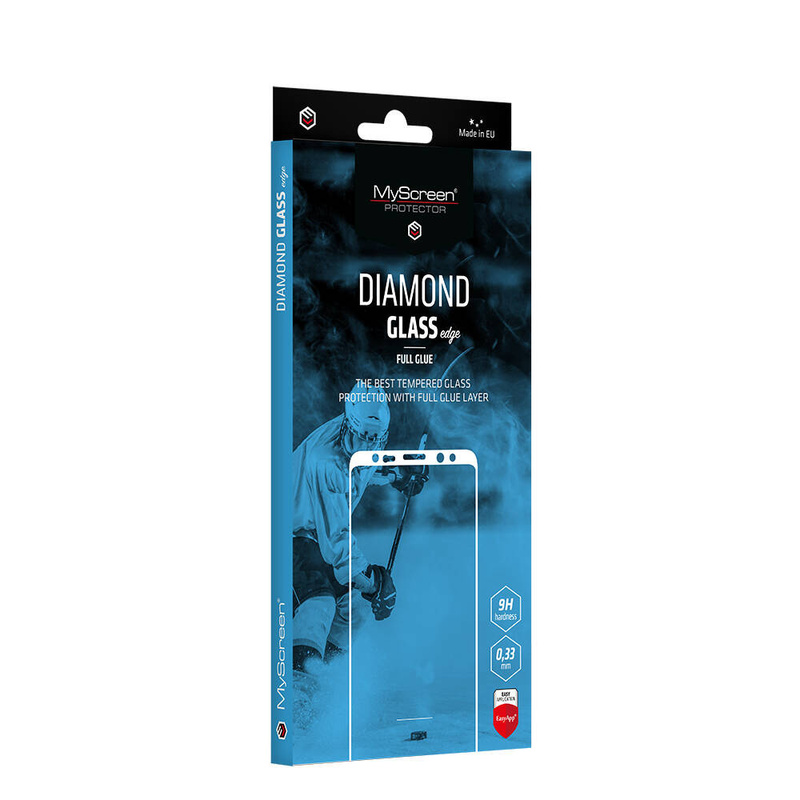 Hartowane szkło MyScreen Diamond Glass Edge Full Glue do Samsung Galaxy S24 Ultra czarne
