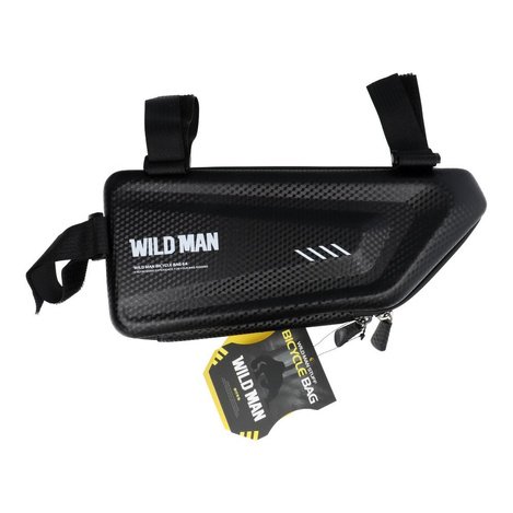 Uchwyt rowerowy / trójkątna torba pod ramę na zamek WILDMAN E4 1,5L 4" - 7"