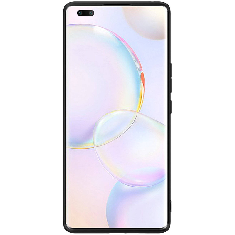 Nillkin Textured Case eine strapazierfähige, verstärkte Hülle mit Gelrahmen und Nylon auf der Rückseite Honor 50 Pro schwarz