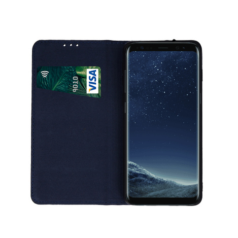 Etui skórzane Smart Pro do Samsung A15 4G / A15 5G granatowe