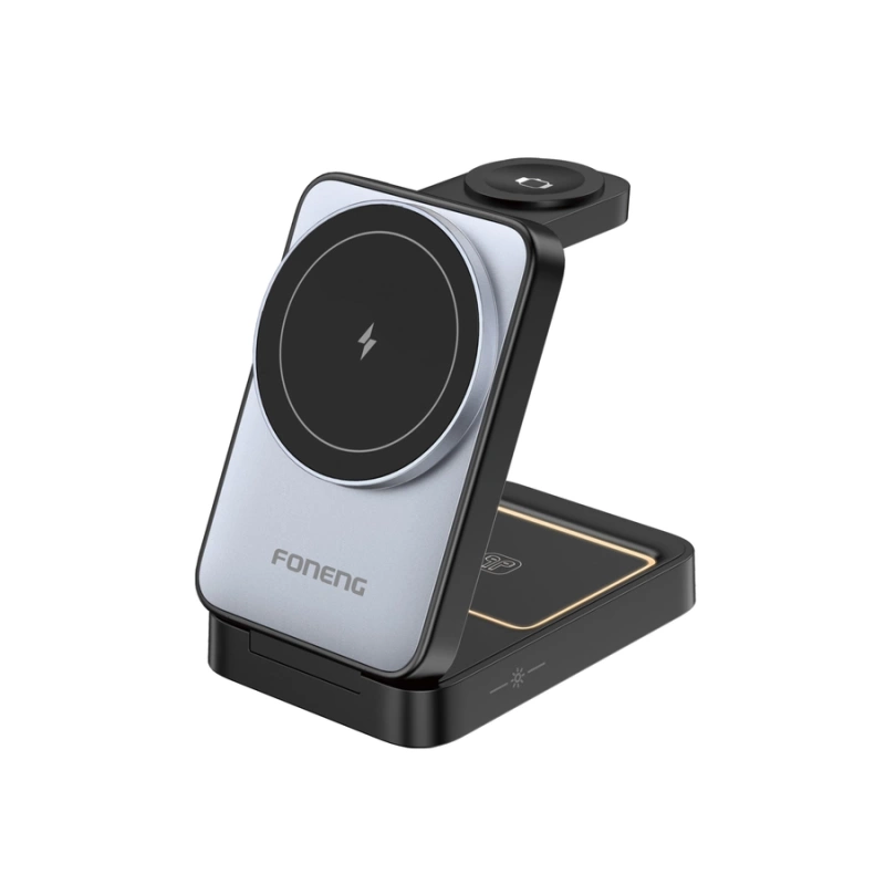 FONENG wireless charger 3in1 CP126 15W Black
