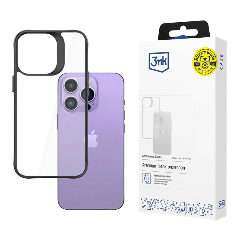Apple iPhone 14 Pro Max - 3mk Satin Armor Case+