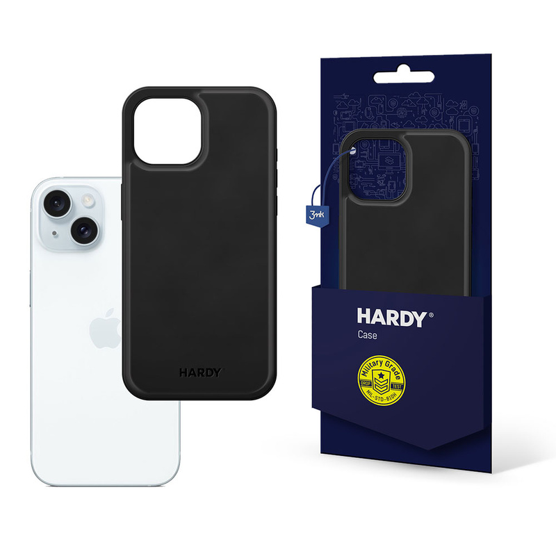 Apple iPhone 15 Plus - 3mk Hardy Apple Silky Leather MagCase