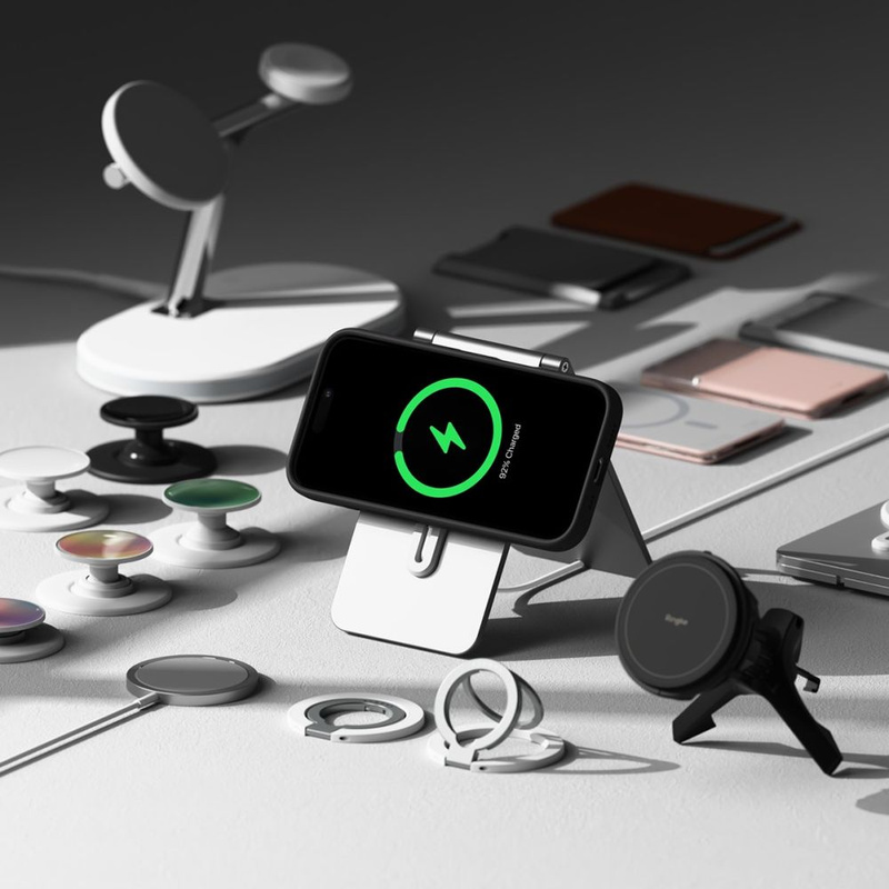 RINGKE SILICONE MAGNETIC MAGSAFE IPHONE 16 BLACK