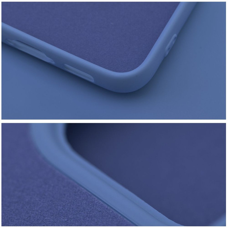 Futerał SILICONE do IPHONE 15 PRO niebieski