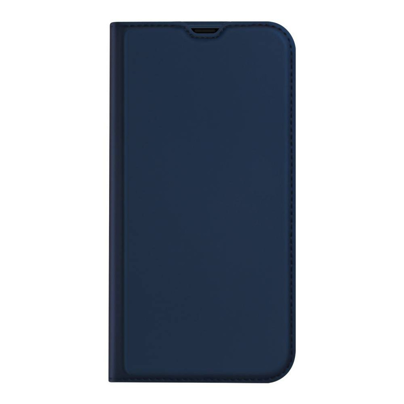 Etui IPHONE 13 PRO MAX z klapką Dux Ducis skórzane Skin Leather granatowe