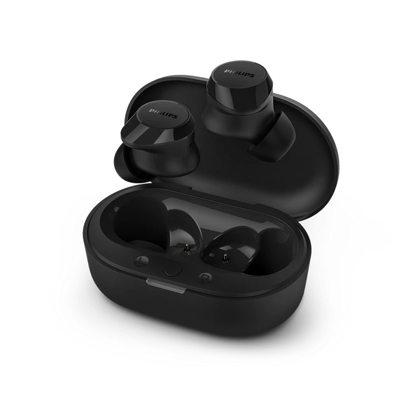 SŁUCHAWKI PHILIPS DOUSZNE TWS BEZPRZEWODOWE BLUETOOTH TRUE WIRELESS CZARNE Phil-TAT1209BK/00